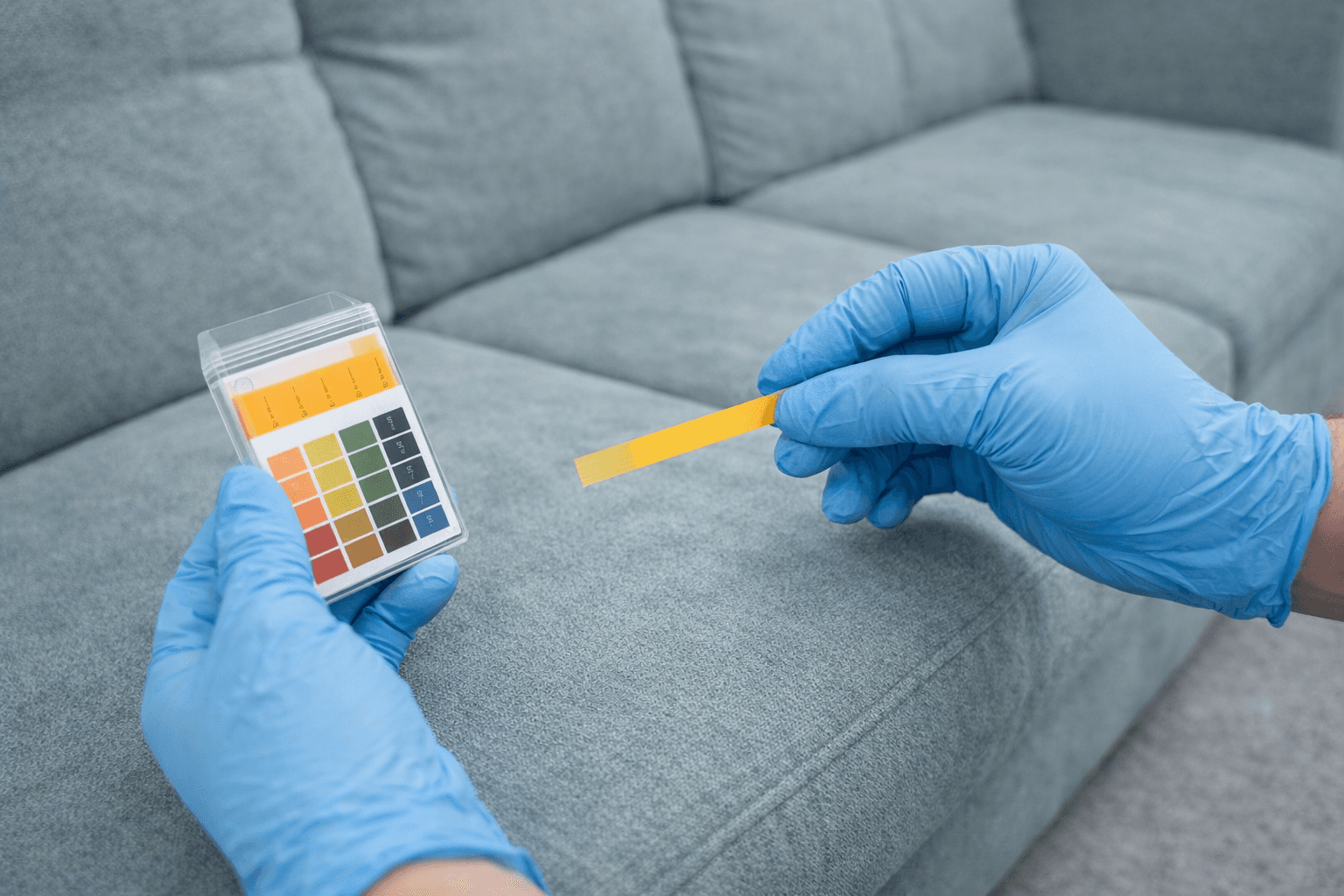 Świeża i czysta tapicerka