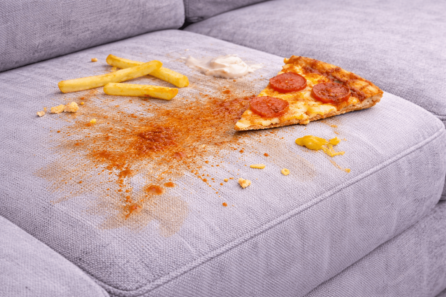 Plamy z jedzenia i tłuszczu